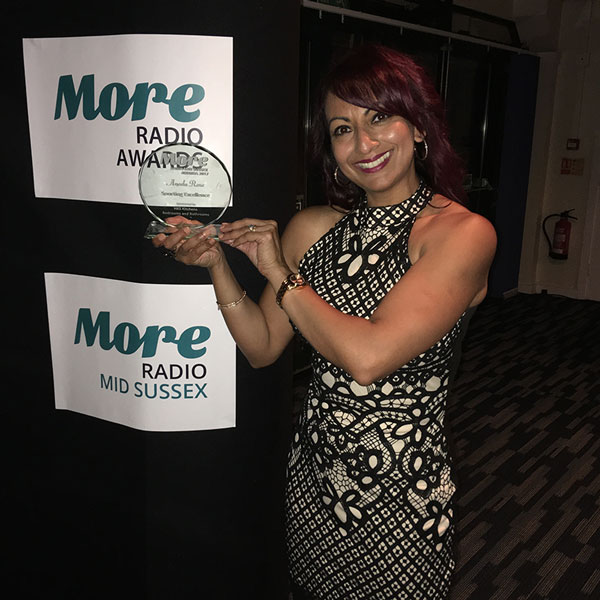 Aneela Rose winning more radio award