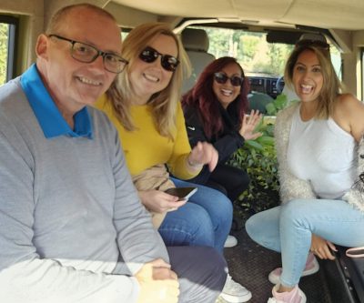 Aneela Rose with Rose Media Group at Woburn Safari Park