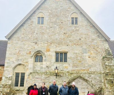 Roses at Michelham Priory